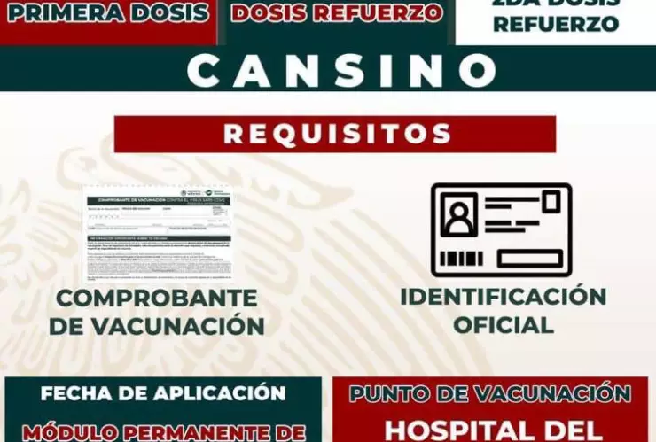 Continúa jornada de vacunación infantil contra Covid-19 en Quintana Roo