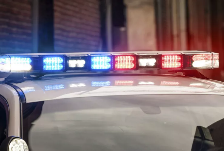 Imagen de sirenas de la Policía