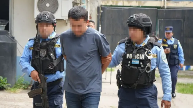 Mexicano es detenido en Honduras tras robar miles de lempiras; fue capturado cerca del lugar