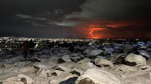 volcán islandia erupcón