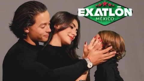Esposa de Ernesto Cázares confiesa por qué aceptó que su hijo Luciano apareciera en cámaras en Exatlón México