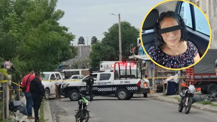 Mujer asesinada en Veracruz