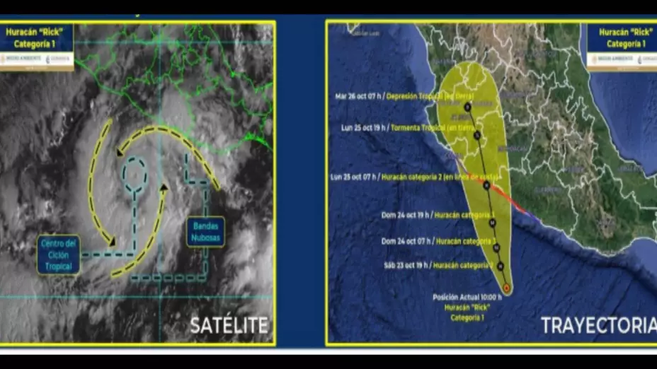 Rick se fortalece a huracán categoría 1 frente a Guerrero.jpg