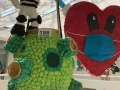 El virus Covid-19 también se exhibe en el Museo de Arte Popular.