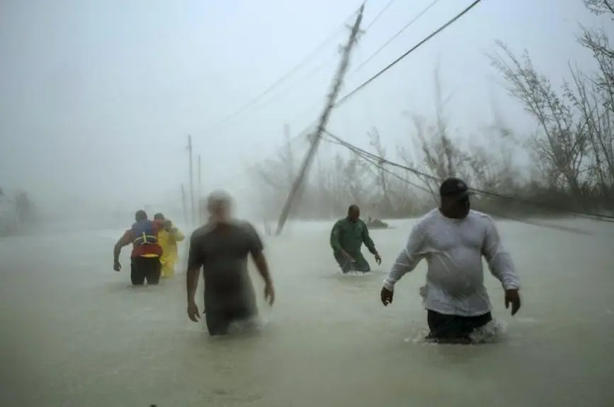 El huracán Dorian dejó daños graves daños en el noroeste de Bahamas y en las islas Ábaco y Gran Bahama a principios de septiembre de 2019