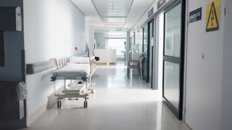 Pasillo de hospital