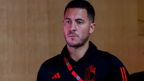 Eden Hazard se retira de la selección de Bélgica