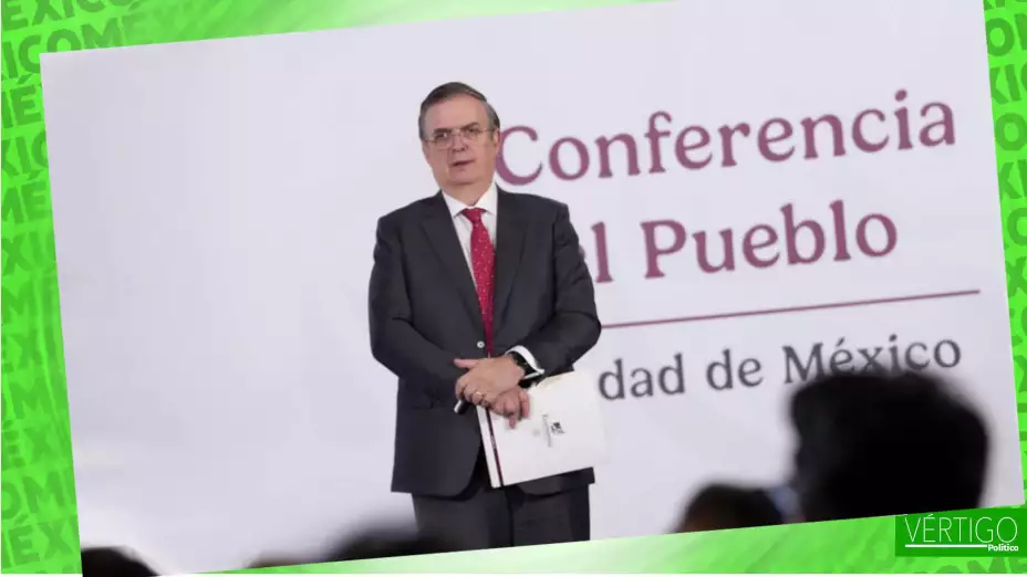 Marcelo Ebrard en conferencia matutitna, 15 de enero de 2026.