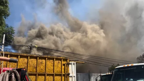 Incendio en Edomex