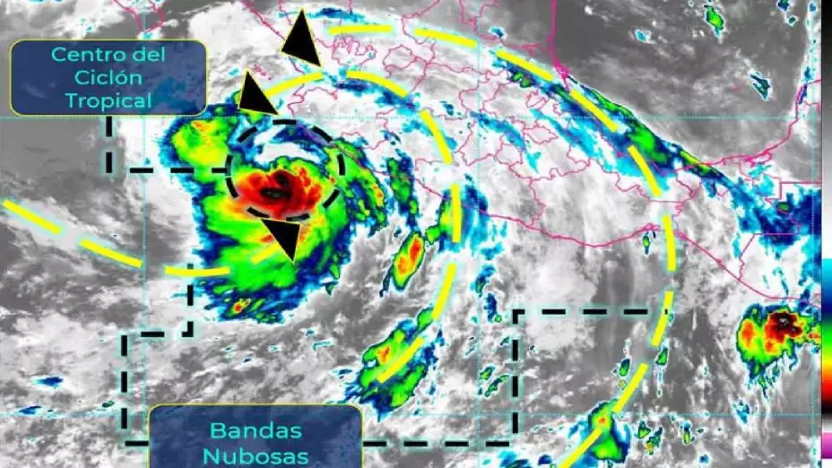 Huracán ‘Enrique’ podría llegar a categoría 2
