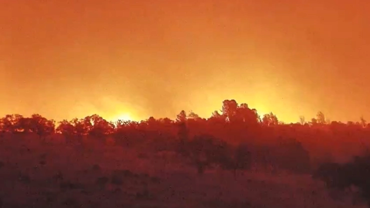 El incendio ha afectado miles de hectáreas.