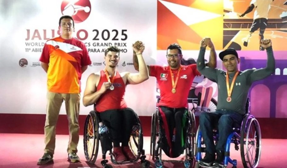 Lluvia de oros para México en el Gran Prix de Para Atletismo Jalisco 2025.jpg