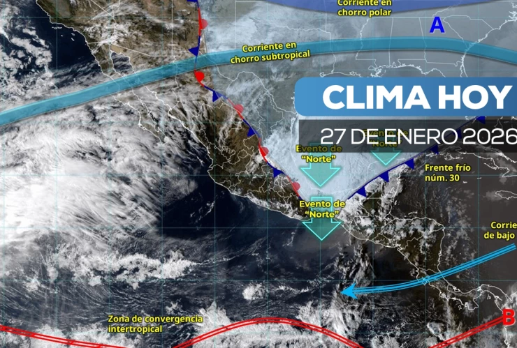 Clima martes 27 de enero