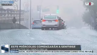 ¡Precaución! Prevén bajas temperaturas y lluvias intensas en Veracruz ¿A partir de cuándo?