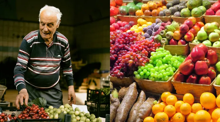 Hombre de 71 años dejó su trabajo de ensueño para convertirse en frutero y dice que es más feliz