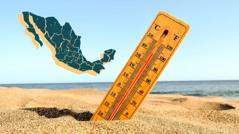Pronóstico del clima de México, lunes 13 de marzo del 2023