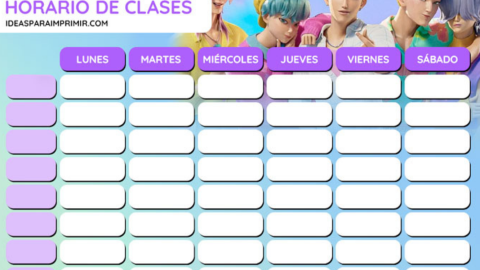 Horarios escolares de los Saja Boys