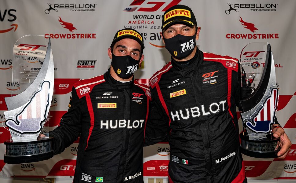 Martín Fuentes quedó segundo en la primer carrera del Virginia Internacional Raceway