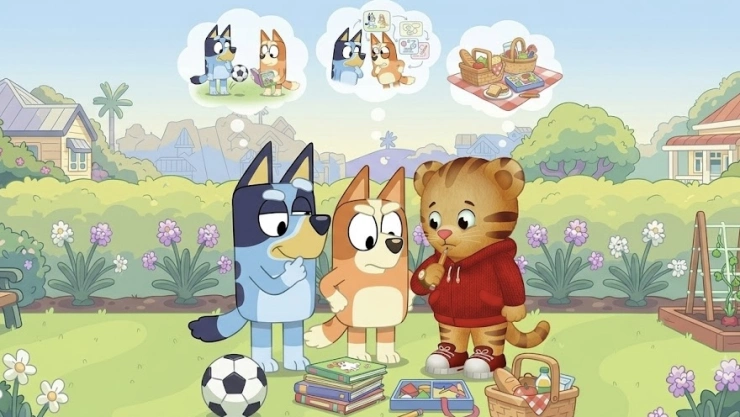 4 episodios de Bluey y Daniel Tiger para enseñar a tomar pequeñas decisiones