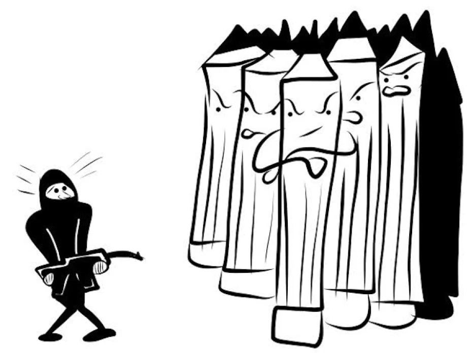 Rayones se solidarizan con #CharlieHebdo