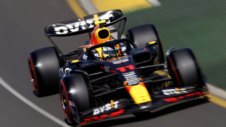 Checo Pérez en Gran Premio de Australia