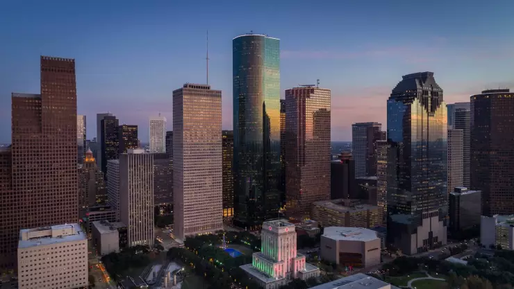 La ciudad de Houston, Texas