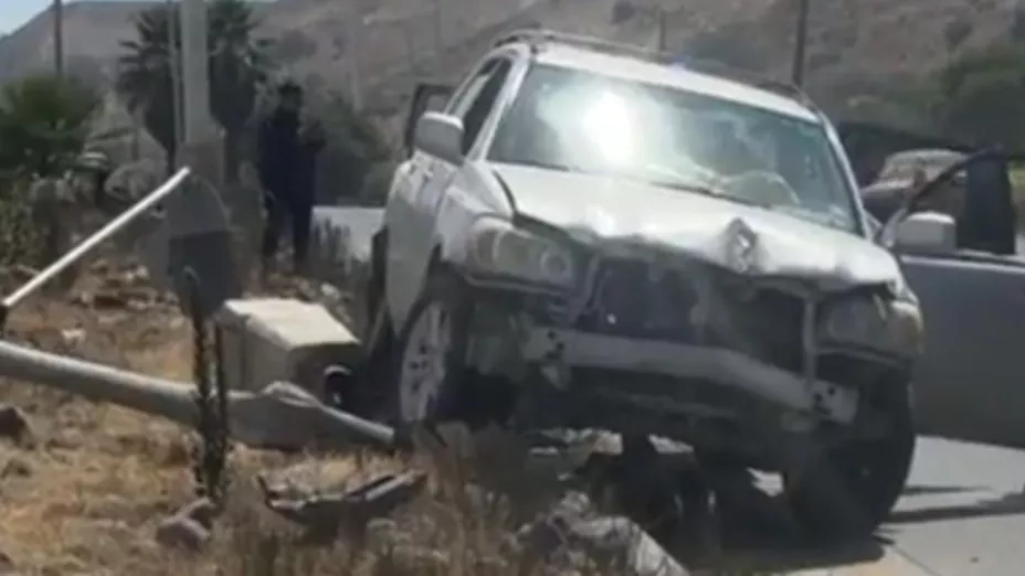 Balean a una persona en la carretera rumbo a Santa Fe