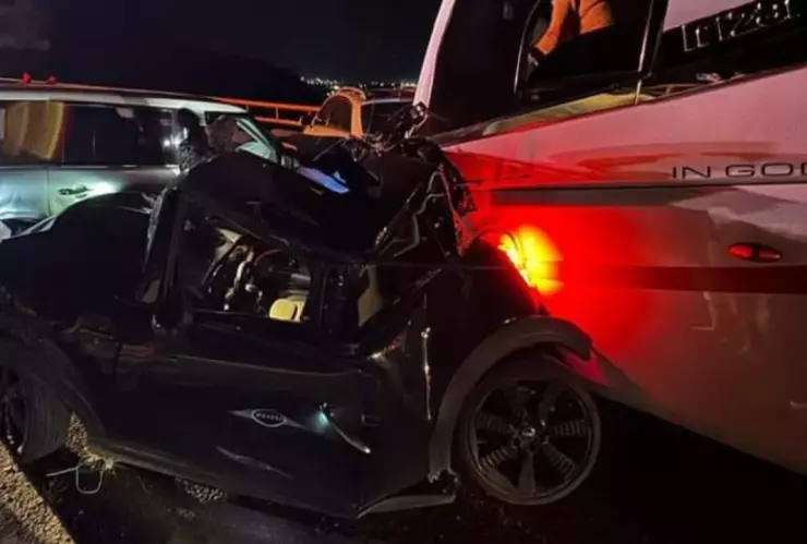 Aparatosa carambola se registra en autopista de la Zona Metropolitana de Guadalajara