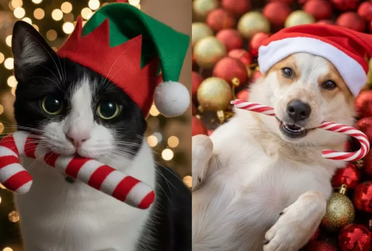Cómo crear imágenes navideñas de tu perro o gato con IA: Guía paso a paso