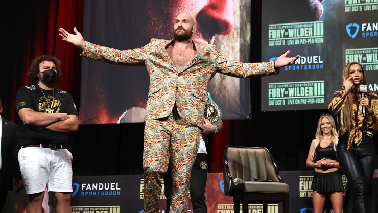 Tyson Fury Deontay Wilder Box Azteca Top Rank