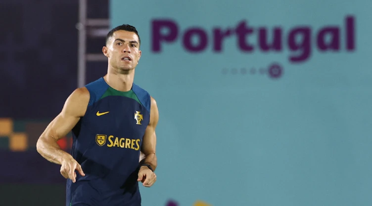 Cristiano Ronaldo con la selección de Portugal