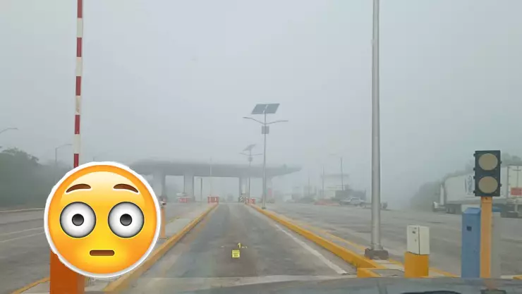 FOTOS: Automovilistas reportan neblina en la carretera Cancún - El Tintal hoy 30 de mayo de 2024