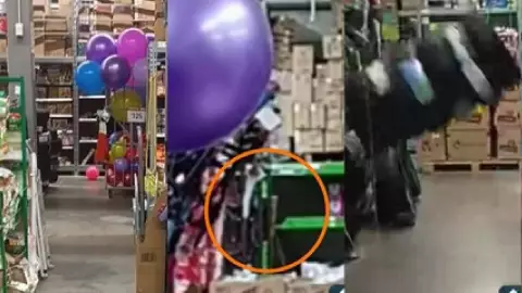 VIDEO: Empleado nocturno registra actividad paranormal en famoso supermercado y aterroriza a usuarios en TikTok
