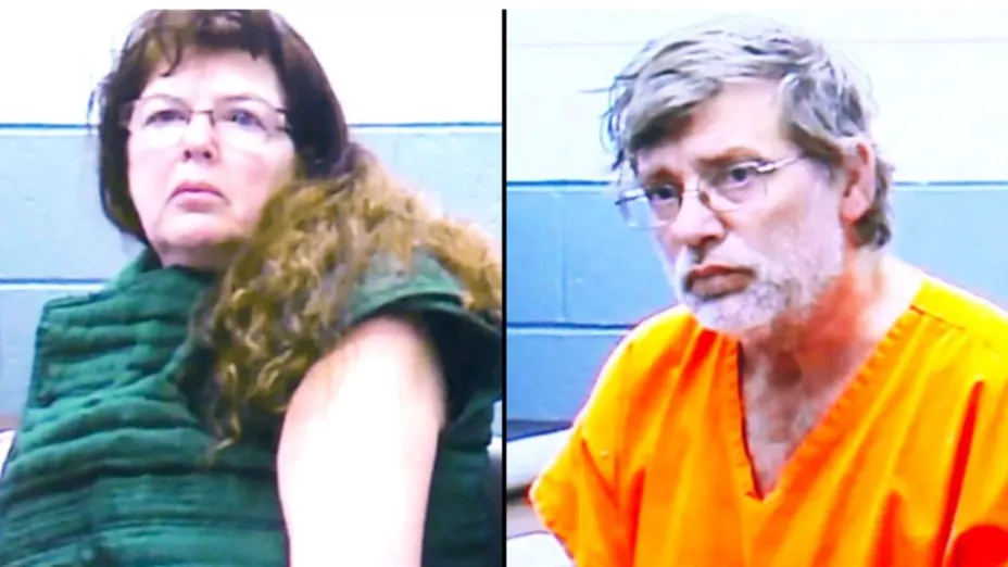 Pareja niños esclavos