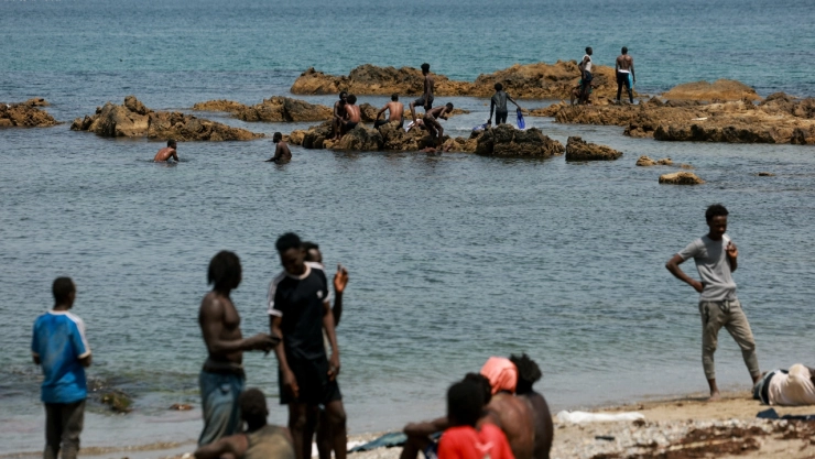 Crisis migratoria en Ceuta