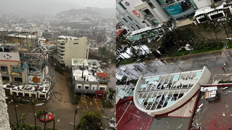 VIDEO Primeras imágenes de Acapulco a la luz del día tras el catastrófico huracán Otis categoría 5