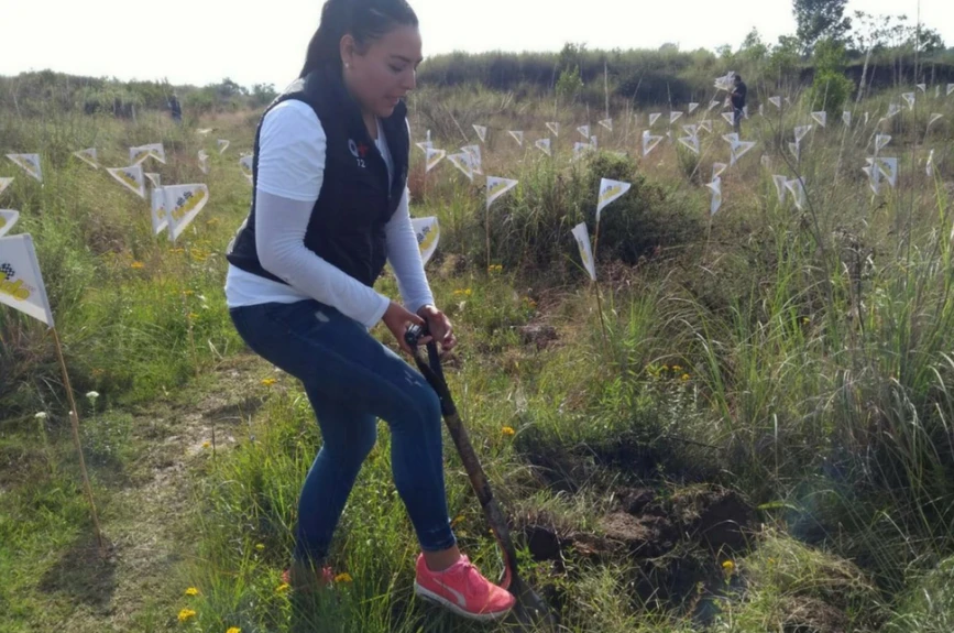 Brenda Cervantes también asistió con la mejor actitud