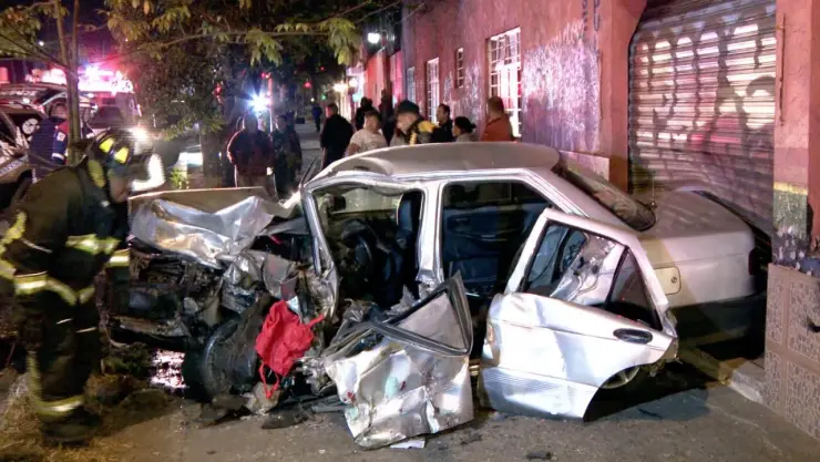 Cinco lesionados en accidente vial en GAM
