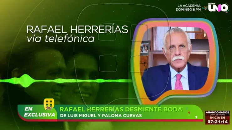 Rafael Herrerías desmiente boda de Luis Miguel y Paloma Cuevas.jpg