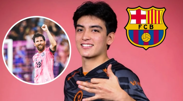 Prensa española asegura que Lionel Messi recomendó a Gilberto Mora para el FC Barcelona