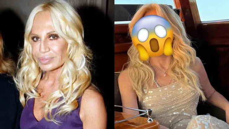 ¡¿Qué se ha hecho Donatella Versace?!: el sorprendente cambio físico de la diseñadora