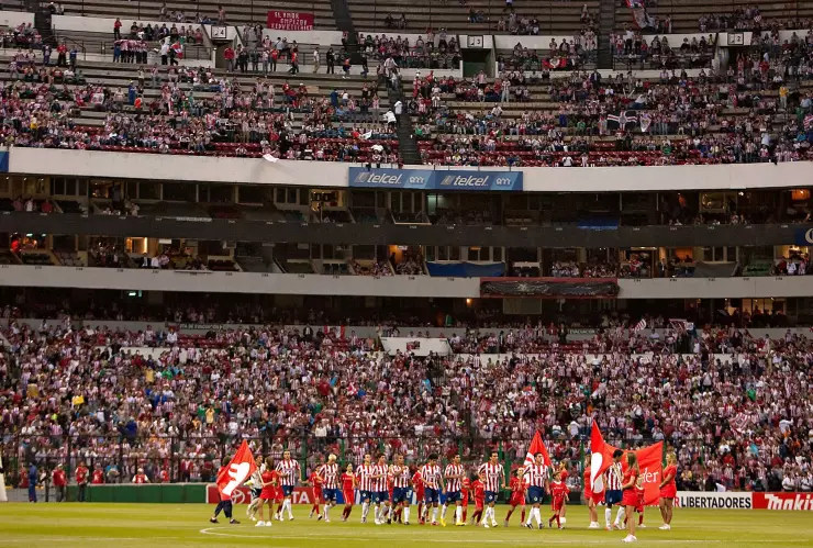 Chivas fue local en el Estadio Azteca en la Copa Libertadores