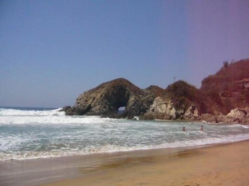 Playa Zipolite México Foto Especial
