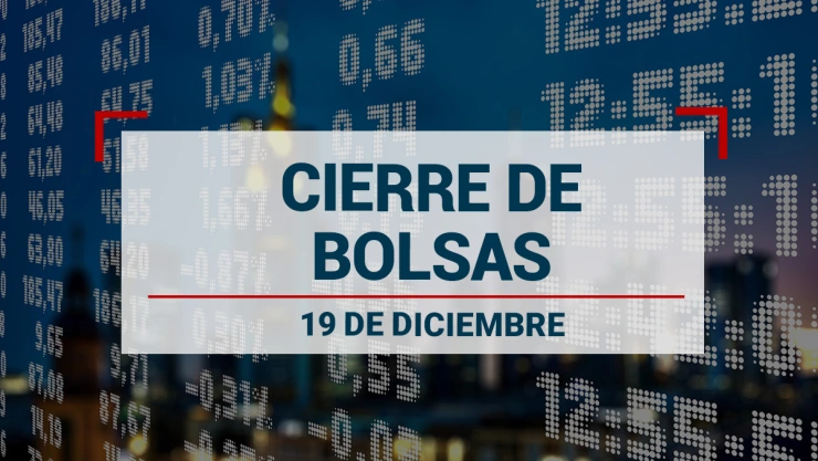 Así es el cierre de bolsas hoy jueves 19 de diciembre de 2024; peso, BMV, dólar, petróleo y Wall Street