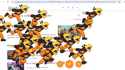 Naruto en Google