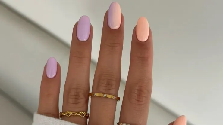 uñas ombré para mujeres 50 y 60 años