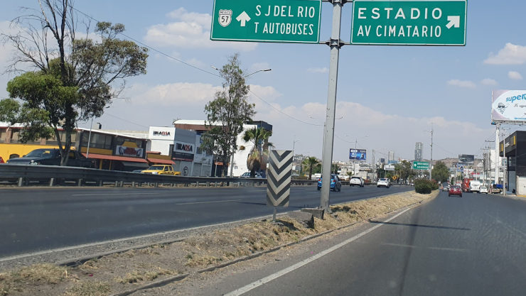 Reporte vial México-Querétaro 4 de mayo