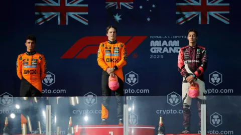 Tabla de pilotos de la F1 luego del GP de Miami 2025