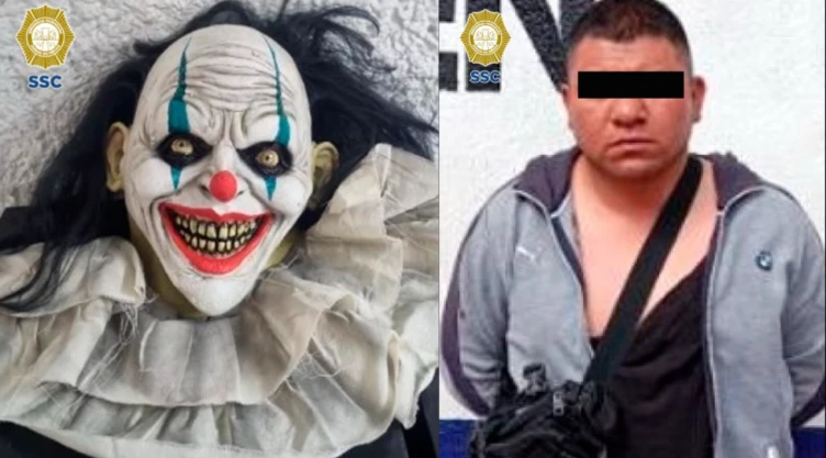 Roba máscara de payaso