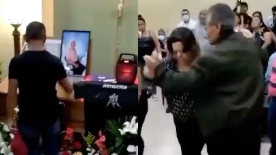 ¡Se armó el bailongo! Familiares bailan en un funeral como último deseo del difunto